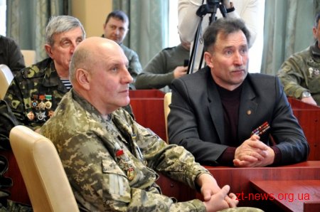 У Житомирі організували зустріч з активом обласних громадських організацій ветеранів війни