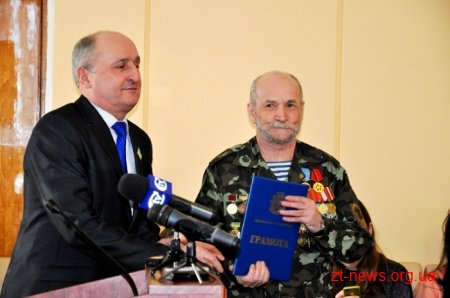 У Житомирі організували зустріч з активом обласних громадських організацій ветеранів війни