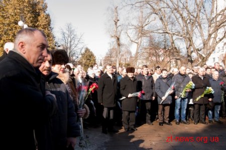 Житомиряни вшанували пам'ять воїнів-інтернаціоналістів