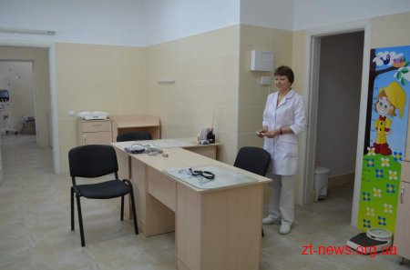 У приймальне відділення дитячої міської лікарні закуплено нове медичне обладнання