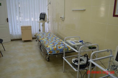 У приймальне відділення дитячої міської лікарні закуплено нове медичне обладнання
