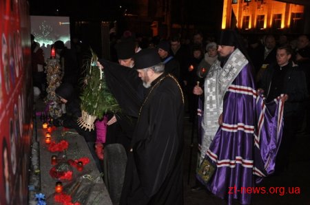 У Житомирі вшанували пам’ять Героїв Небесної Сотні