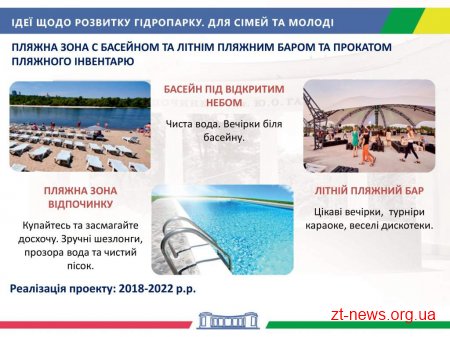 В Житомирі розробили проект Концепції розвитку міських парків