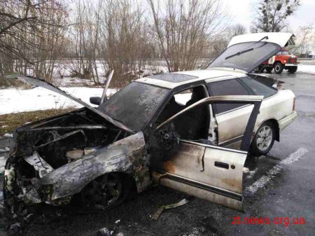Вогнеборці Новоград-Волинського двічі за добу виїжджати на гасіння автомобілів