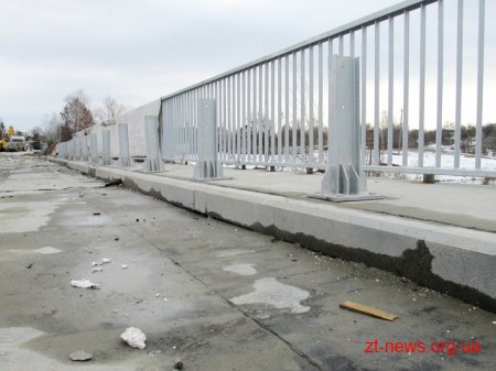 Будівництво мосту біля с. Рудня-Пошта на трасі Н-03 Житомир-Чернівці майже завершено