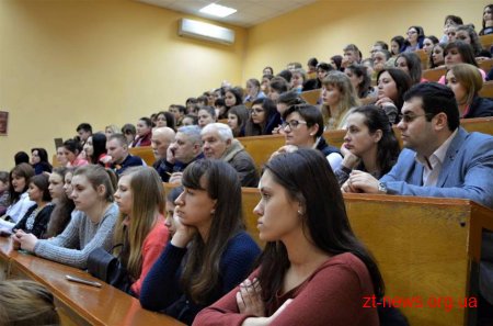 Студенти ЖДУ мали нагоду поспілкуватися з відомим мовознавцем Міхаелем Мозером
