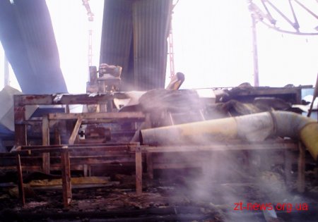В Олевському районі горів деревообробний цех
