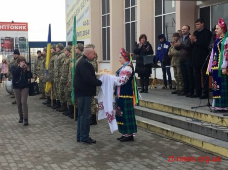 У Житомирі зустріли Потяг Єднання «Труханівська Січ»
