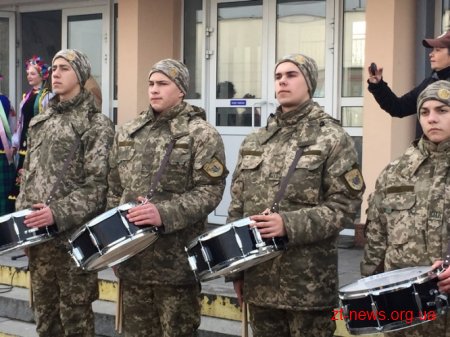 У Житомирі зустріли Потяг Єднання «Труханівська Січ»