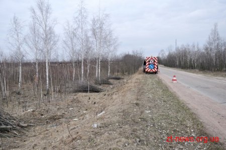 Робота на автошляхах Житомирщини триває