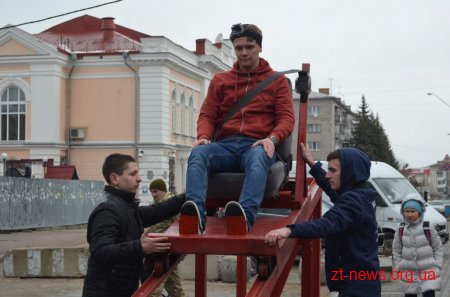 На Михайлівській презентували тренажер-симулятор зіткнення