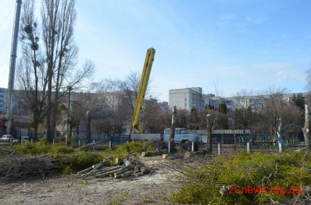 Комунальні служби міста продовжують роботу з прибирання Житомира