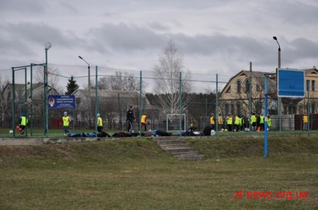 Міністр молоді та спорту Ігор Жданов оглянув кілька спортивних об’єктів Житомирщини