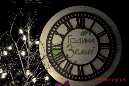 Житомир долучився до всесвітньої акції «Година Землі»