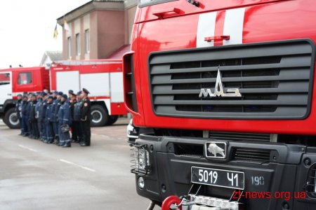 Житомирські рятувальники отримали 4 сучасні пожежно-рятувальні автомобілі