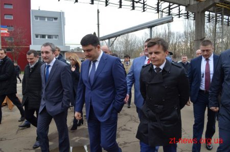Прем'єр-Міністр у Житомирі говорив про пріоритети в економіці та оцінив потенціал Житомирщини