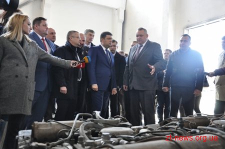 Прем'єр-Міністр у Житомирі говорив про пріоритети в економіці та оцінив потенціал Житомирщини