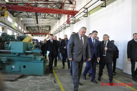 Прем'єр-Міністр у Житомирі говорив про пріоритети в економіці та оцінив потенціал Житомирщини