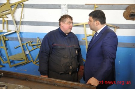 Прем'єр-Міністр у Житомирі говорив про пріоритети в економіці та оцінив потенціал Житомирщини