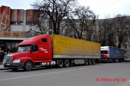 Житомирщина відправила 2 фури допомоги у м. Балаклія