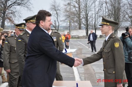 Цими вихідними у Житомирському військовому інституті відбувся 137 випуск молодих офіцерів