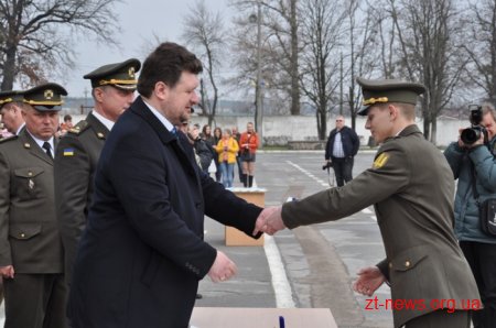 Цими вихідними у Житомирському військовому інституті відбувся 137 випуск молодих офіцерів