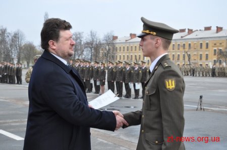 Цими вихідними у Житомирському військовому інституті відбувся 137 випуск молодих офіцерів
