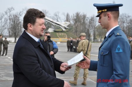 Цими вихідними у Житомирському військовому інституті відбувся 137 випуск молодих офіцерів