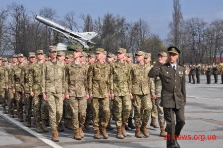 Цими вихідними у Житомирському військовому інституті відбувся 137 випуск молодих офіцерів