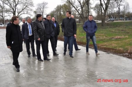 Міністр Володимир Омелян оглянув дороги області