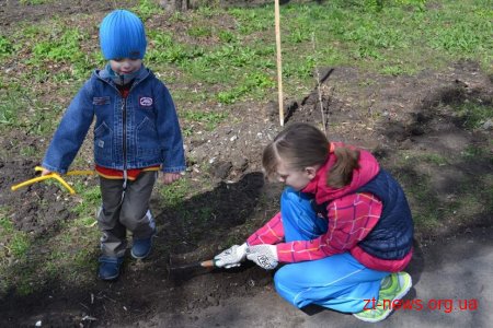 Житомиряни активно долучаються до весняного прибирання