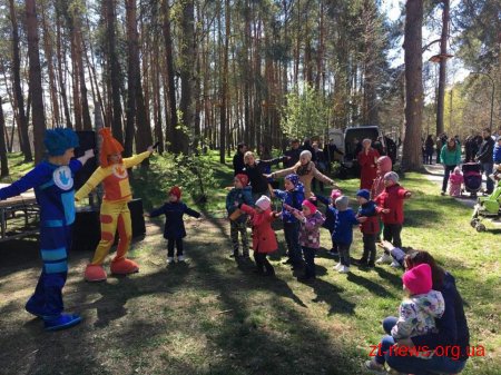 У житомирському парку відбулось відкриття весняно – літнього сезону роботи атракціонів