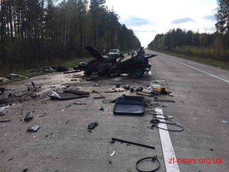 На Житомирщині в ДТП загинуло 5 людей