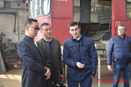 Делегація представників китайського заводу відвідала цех на території депо №1