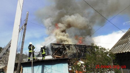 У Житомирі сталася пожежа в житловому будинку