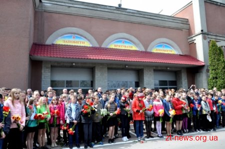 У річницю аварії на ЧАЕС у Житомирі вшанували загиблих Героїв