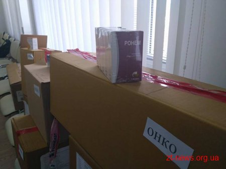 Лікарні міста безкоштовно отримали медикаменти