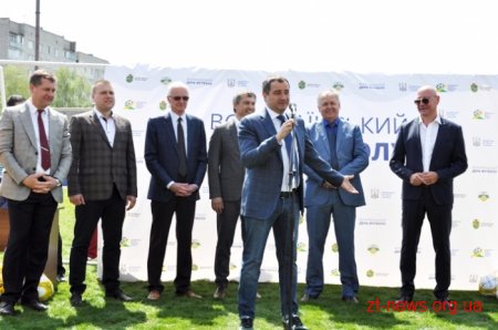 На Житомирщині відзначили Всеукраїнський день футболу