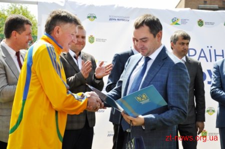 На Житомирщині відзначили Всеукраїнський день футболу