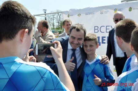 На Житомирщині відзначили Всеукраїнський день футболу