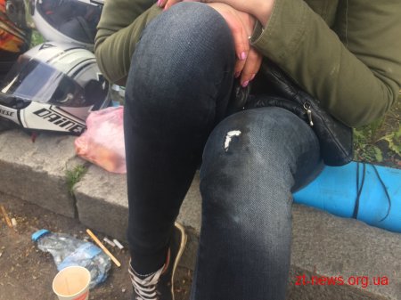 У Житомирі водій легковика не пропустив мотоцикліста