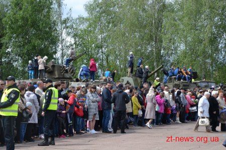 У Житомирі відзначають День перемоги над нацизмом у Другій світовій війні
