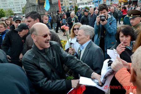 У Житомирі відзначають День перемоги над нацизмом у Другій світовій війні