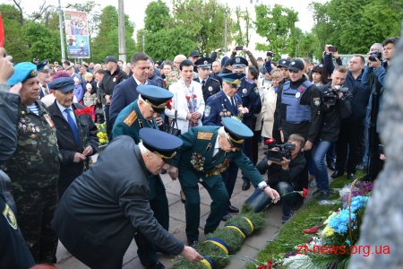 У Житомирі відзначають День перемоги над нацизмом у Другій світовій війні