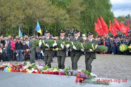 У Житомирі відзначають День перемоги над нацизмом у Другій світовій війні