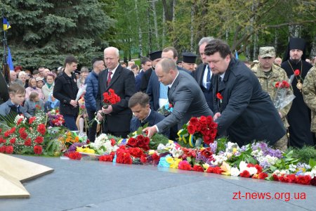 У Житомирі відзначають День перемоги над нацизмом у Другій світовій війні