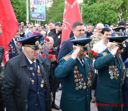 У Житомирі відзначають День перемоги над нацизмом у Другій світовій війні