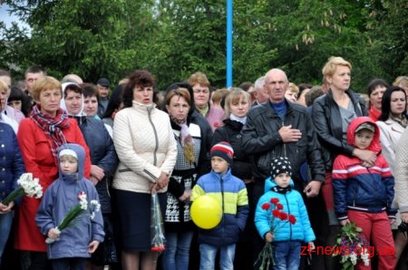 Голова ОДА Ігор Гундич відкрив пам’ятник учасникам АТО