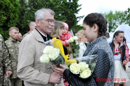 Голова ОДА Ігор Гундич відкрив пам’ятник учасникам АТО
