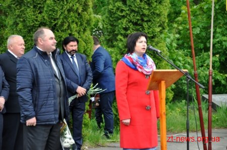 Голова ОДА Ігор Гундич відкрив пам’ятник учасникам АТО